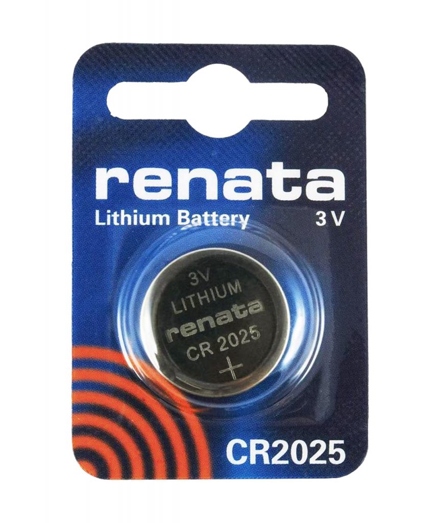 Renata 3V 165mAh Lithium Batteries CR2025