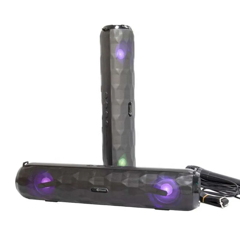 kisonli kisonli speaker bluetooth portable led 908 with portable shoulder strap led light full05 heun9w1w