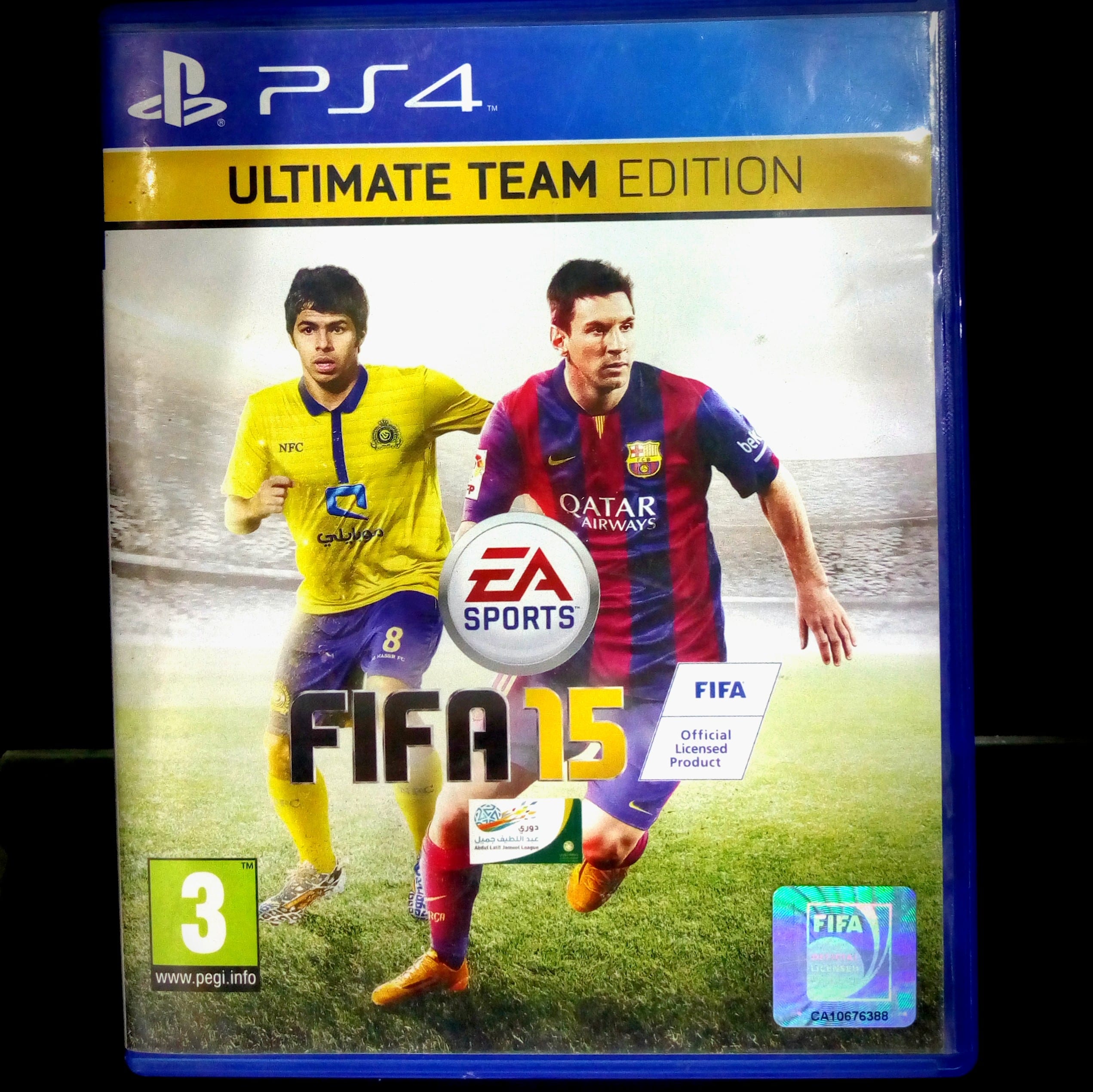 FIFA 15 For Sony PS4 - Sony PlayStation 4 FIFA 15 Soccer Game Box